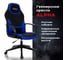 Компьютерное кресло BRABIX Alpha GM-018, ткань/экокожа, черное/синее 532638 5