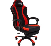 Игровое кресло CHAIRMAN Game 35 ткань черный, красный 00-07089915