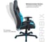 Компьютерное кресло BRABIX Storm GM-006, регулируемые подлокотники, экокожа, черное/голубое 532501 15