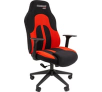 Игровое кресло CHAIRMAN Game 11 ткань черный, красный 00-07096072