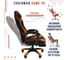 Игровое кресло CHAIRMAN Game 35 ткань черный, оранжевый 00-07089917 3
