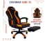 Игровое кресло CHAIRMAN Game 35 ткань черный, оранжевый 00-07089917 4