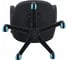 Компьютерное кресло BRABIX Flame GM-004, экокожа, черное/голубое 532498 6