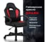 Компьютерное кресло BRABIX Spark GM-201, экокожа, черное/красное 532503 3