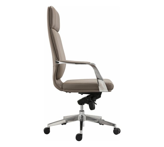 Офисное кресло BRABIX PREMIUM Resonance EX-755, мультиблок, алюминий, экокожа, бежевое 532488