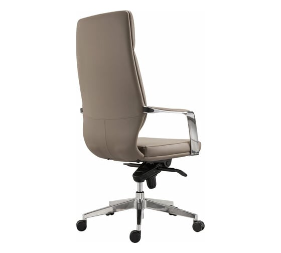 Офисное кресло BRABIX PREMIUM Resonance EX-755, мультиблок, алюминий, экокожа, бежевое 532488