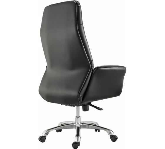 Офисное кресло BRABIX PREMIUM Legacy EX-750, синхромеханизм, алюминий, экокожа, черное 532492