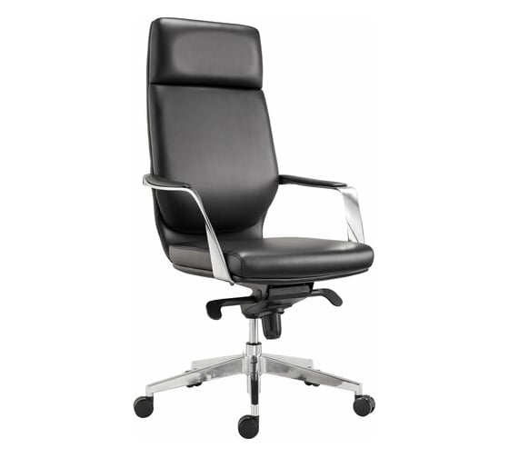 Офисное кресло BRABIX PREMIUM Resonance EX-755, мультиблок, алюминий, экокожа, черное 532487