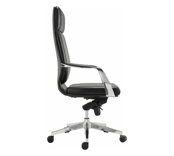 Офисное кресло BRABIX PREMIUM Resonance EX-755, мультиблок, алюминий, экокожа, черное 532487