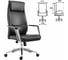 Офисное кресло BRABIX PREMIUM Jazz EX-757, синхромеханизм, алюминий, экокожа, черное 532489 6