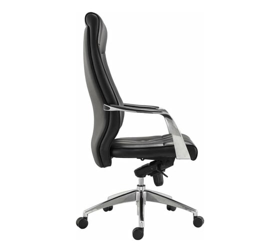 Офисное кресло BRABIX PREMIUM Sonata EX-754, мультиблок, алюминий, экокожа, черное 532491