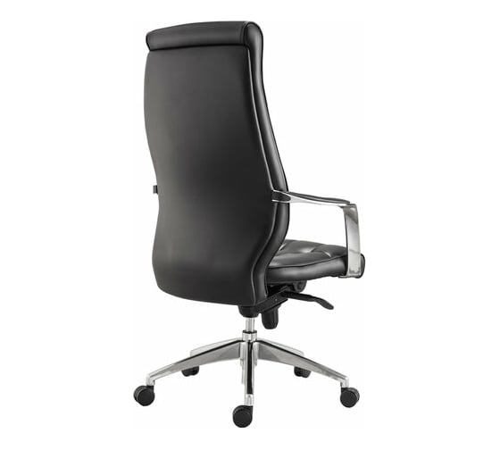 Офисное кресло BRABIX PREMIUM Sonata EX-754, мультиблок, алюминий, экокожа, черное 532491