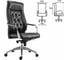 Офисное кресло BRABIX PREMIUM Sonata EX-754, мультиблок, алюминий, экокожа, черное 532491 6