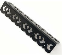 Мебельная накладка NOEZ У2П03-135-L черный матовый 25639