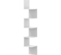 Навесная полка ФЕЛИКС 25x25x138.8 белый ПК-МКП-ПЛН25Х25УГ-В1-76