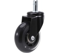Колесо для кресла Brante D 65 мм на штыре M10, силикон 104320