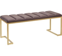 Банкетка GreenWeen OMEGA Kashtan, Bulon золотая GW-OMEGA-KS-110G-BL