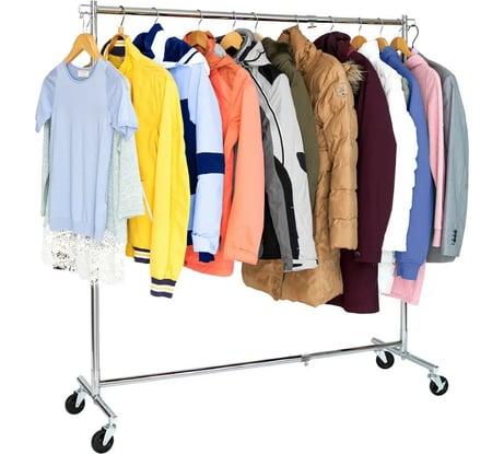 Регулируемая сверхмощная стойка для одежды Tatkraft URBAN 13674