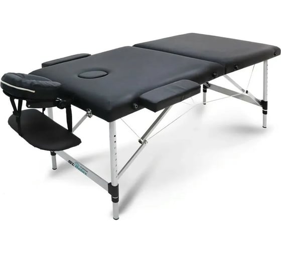 Складной массажный стол Start Line SL Relax Aluminium, с вырезом для лица, подголовником BM2723-1