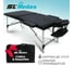 Складной массажный стол Start Line SL Relax Aluminium, с вырезом для лица, подголовником BM2723-1 8