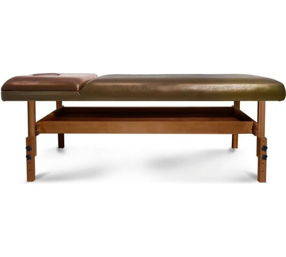 Стационарный массажный стол Start Line SL Relax Comfort коричневый с регулировкой высоты от 70 до 85 SLR-10