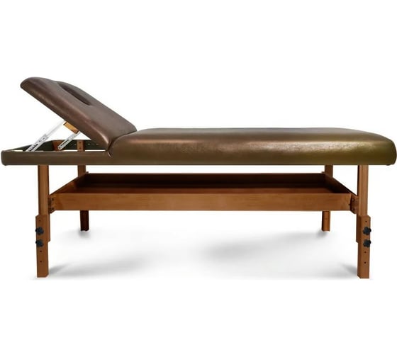 Стационарный массажный стол Start Line SL Relax Comfort коричневый с регулировкой высоты от 70 до 85 SLR-10