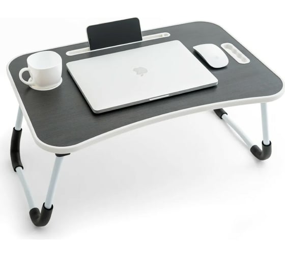 Большой складной стол-подставка для ноутбука Tatkraft Casper, 59.8x26.3x39.8 см, с держателем 11748 1