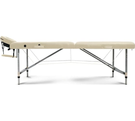Складной массажный стол Start Line SL Relax Aluminium, с вырезом для лица, подголовником BM2723-2