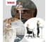 Компьютерный стол Tatkraft Relax с газлифтом, белый, 80x74-115x40 см 12653 7