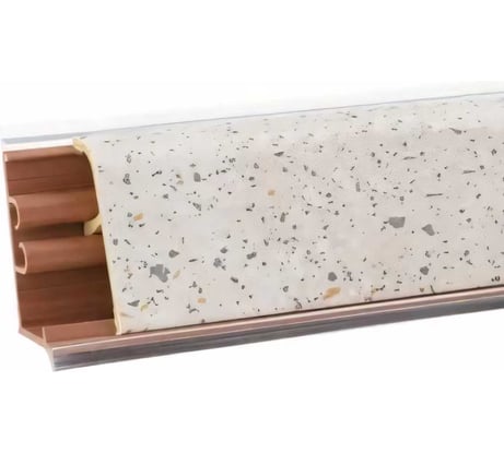 Плинтус ООО ДЕКОПЛИНТ ДЖОКЕР 3 № 2848 гренобль 3.05 м 02 2619