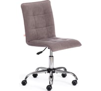 Кресло Tetchair ZERO велюр Clermon, светло-серый 60 19144