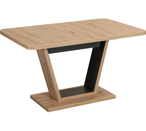Обеденный стол Tetchair VOX ЛДСП, 132-172x85x75,5 см, дуб артисан/графит 19124