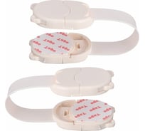 Блокиратор дверей мебели МУЛЬТИДОМ набор 2 шт VL90-155