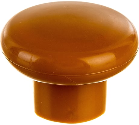 Мебельная ручка-кнопка Левша d 34, темный орех У8-0933