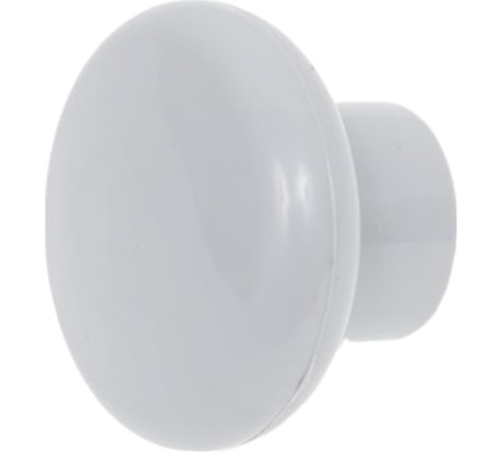 Мебельная ручка-кнопка Левша d 34, серый У8-0931