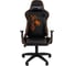 Игровое кресло CHAIRMAN game 40 экокожа черный, оранжевый 00-07103257 2