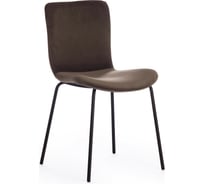 Стул Tetchair GILLIAN mod. 0137017-NI металл/вельвет, 45x52,5x78 см, хаки S108 85 DARK 15512