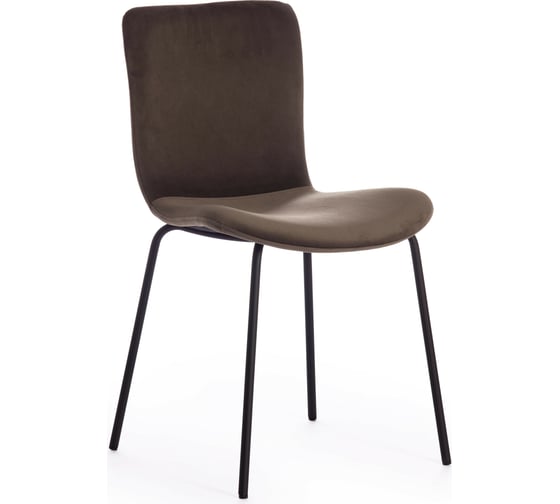 Стул Tetchair GILLIAN mod. 0137017-NI металл/вельвет, 45x52,5x78 см, хаки S108 85 DARK 15512 1