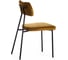 Стул Tetchair SILVIA mod. 0139124 металл/вельвет, 46,5x59x82,5 см, 4 шт олива S108 TAN 108/черный 15534 3