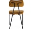 Стул Tetchair SILVIA mod. 0139124 металл/вельвет, 46,5x59x82,5 см, 4 шт олива S108 TAN 108/черный 15534 4