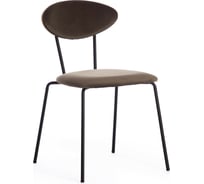 Стул Tetchair NEO mod. 0139014 металл/вельвет, 44x54x79 см,2 шт хаки S108 85 DARK TAN/черный 15522