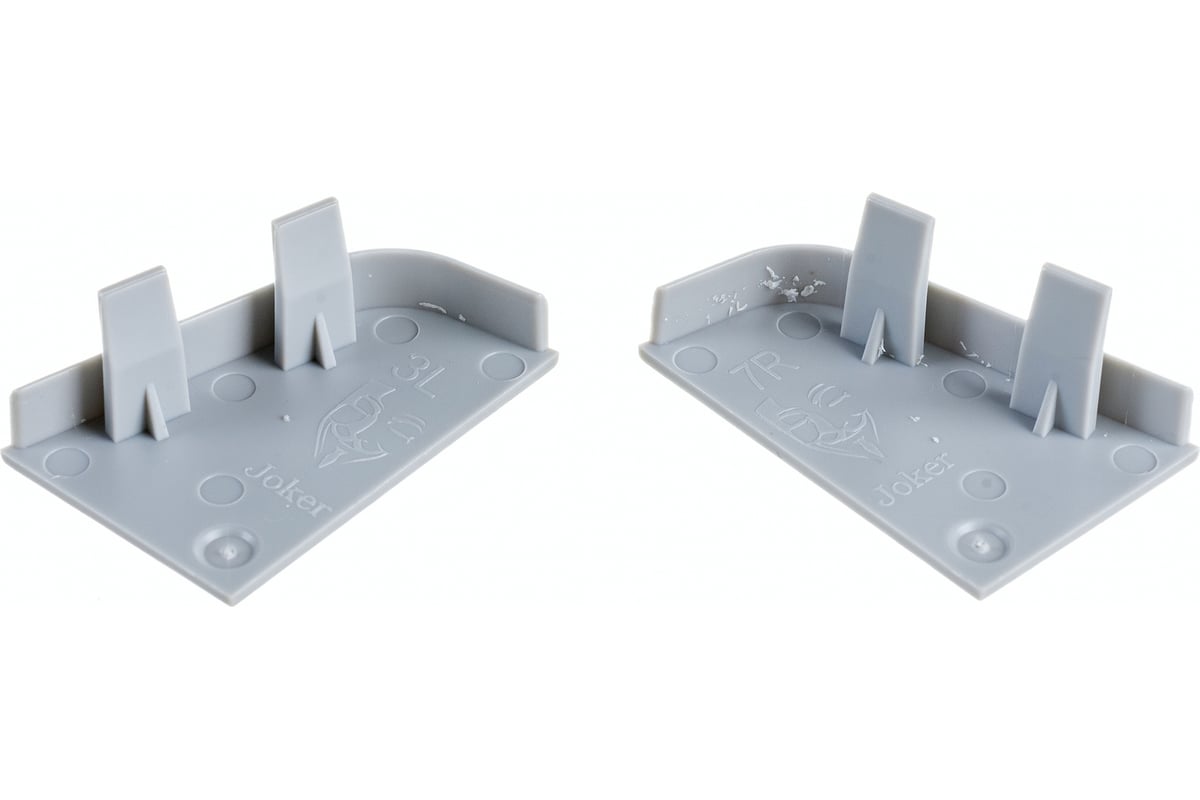 Комплект заглушек к плинтусу для столешниц ООО ДЕКОПЛИНТ ДЖОКЕР 3 - 05 ...