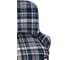 Кресло Tetchair DUKEN mod. 0179322 металл/ткань, 79x59x66 см, синий/синяя шотландка/черный 15533 10