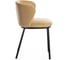 Стул Tetchair MANDY mod. 0139131металл/ткань, 53x55x76 см, 2 шт желтый HERITAGE-1055 YELLOW/черный 15517 2