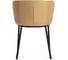 Стул Tetchair MANDY mod. 0139131металл/ткань, 53x55x76 см, 2 шт желтый HERITAGE-1055 YELLOW/черный 15517 4