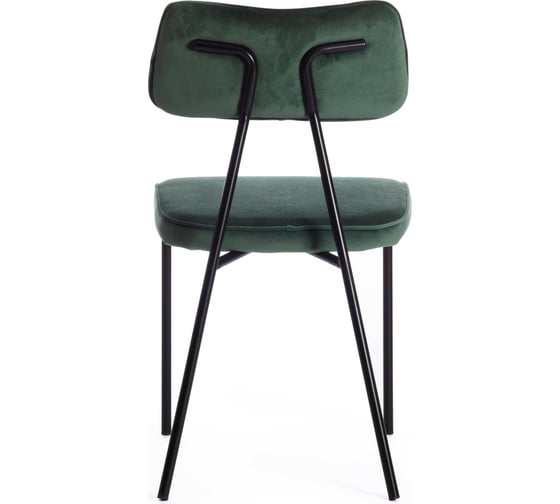 Стул Tetchair SILVIA mod. 0139124 металл/вельвет, 46,5x59x82,5 см, 4 шт голубой S108 CYAN 94/черный 15536