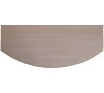 Фигурная полка ТДВ ПФ-80, размеры 800x250/160x16 мм цвет дуб 3310015