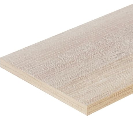 Мебельная деталь ТДВ ЛДСП 1200x500x16 мм дуб сонома 2603080