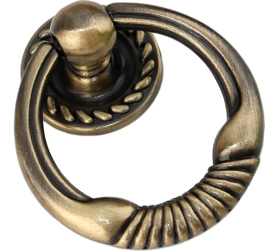 Ручка-кнопка BOYARD RC032AB.4 старинная латунь 101033