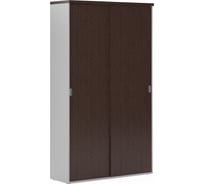 Шкаф-купе MODER 206 серия мебели FLASH полки/гардероб, цвет ROVERE CAF ТОВ-038310